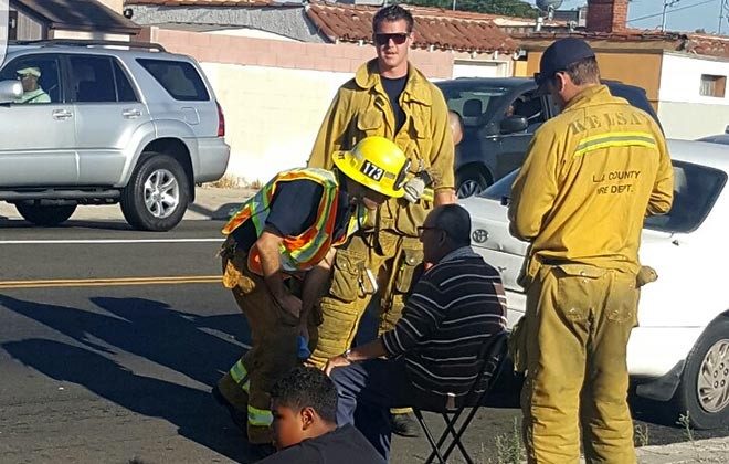 ACC Instructor NeCole Ethridge Helps Car Crash Victims Before Rescue Crews Arrive Galley