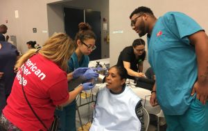 ACC-OC Dental Assisting Students Get 'Two Thumbs Up' at Lestonnac Free Clinic Gallery