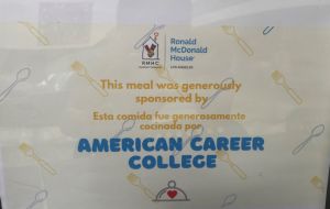 ACC Hosts Backyard BBQ at Ronald McDonald House in Los Angeles Gallery