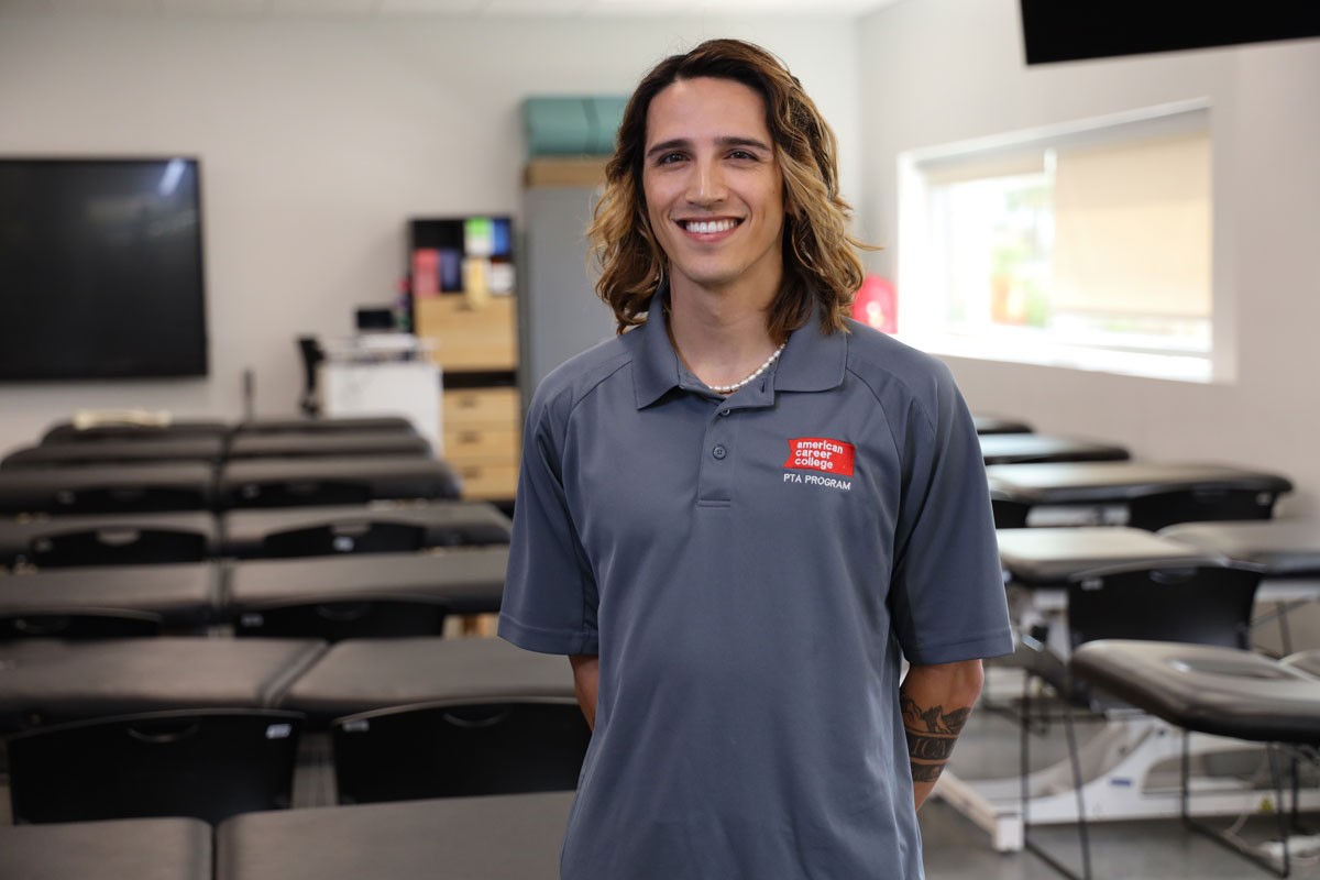 Former College Soccer Star Having a Ball as Physical Therapist Assistant Student