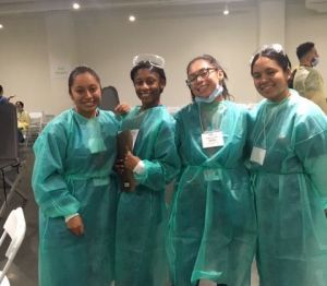 ACC-LA Dental Assisting Students Volunteer at Care Harbor Health Clinic Gallery