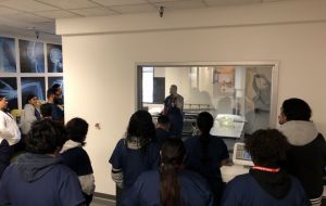 ACC-LA Rad Tech Lab Tour Exposes MBC Cohort To Understanding Hospital Role Gallery