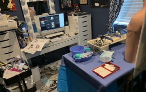 ACC Instructor Converts Spare Room Into Surgical Technology Skills Home Lab Gallery