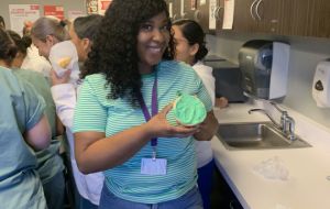 ACC-Los Angeles Thanks Students With St. Paddy Day’s Themed Bagel Breakfast Gallery