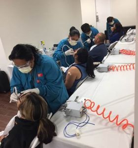 ACC-Ontario Dental Assisting Students Perform Polishings at Mexican Consulate Gallery