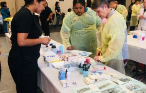 ACC-OC Dental Assisting Students Get Career Head Start at VPASC Health Fair Gallery