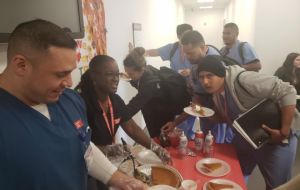 ACC Staff, Faculty Give Thanks to Their Students One Slice of Pie at a Time Gallery