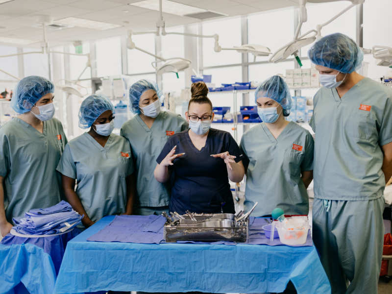 Surgical Technology Open House at the Los Angeles Campus